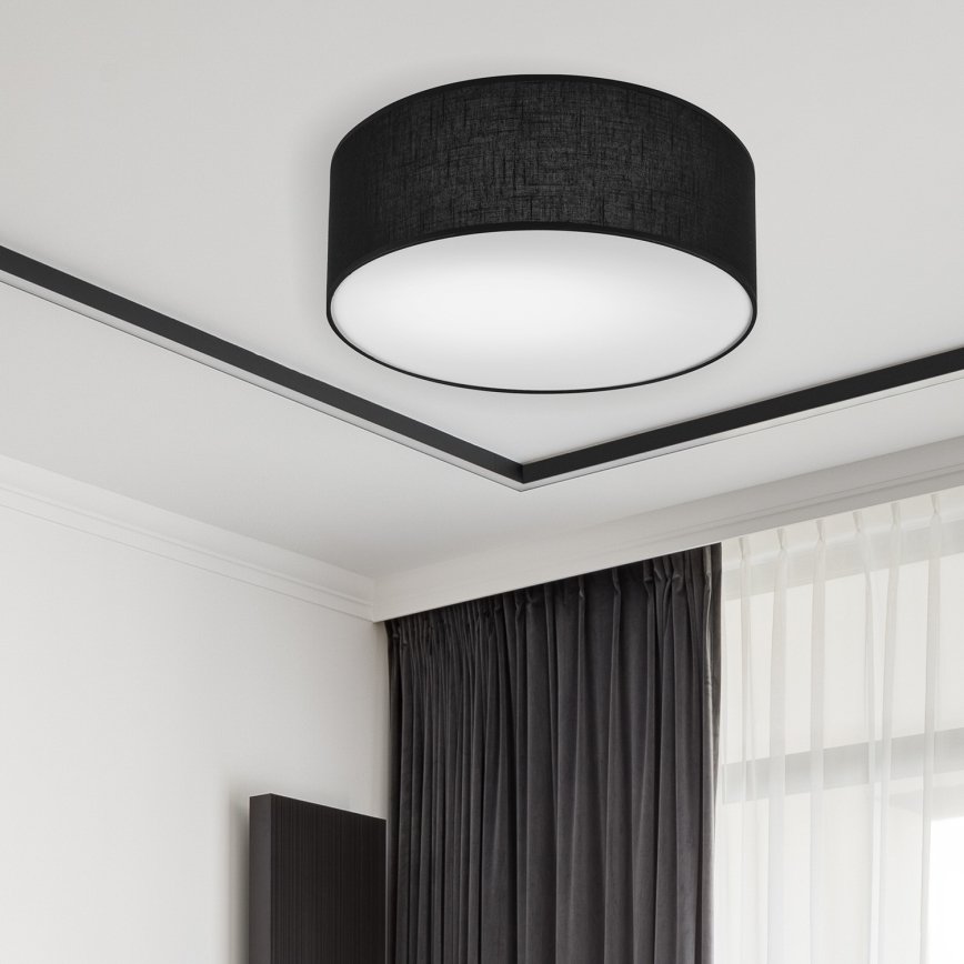 Brilagi - Iluminação de teto LED SIRIJA LED/12W/230V diâmetro 35 cm preto