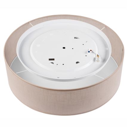 Brilagi - Iluminação de teto LED SIRIJA LED/24W/230V diâmetro 45 cm bege