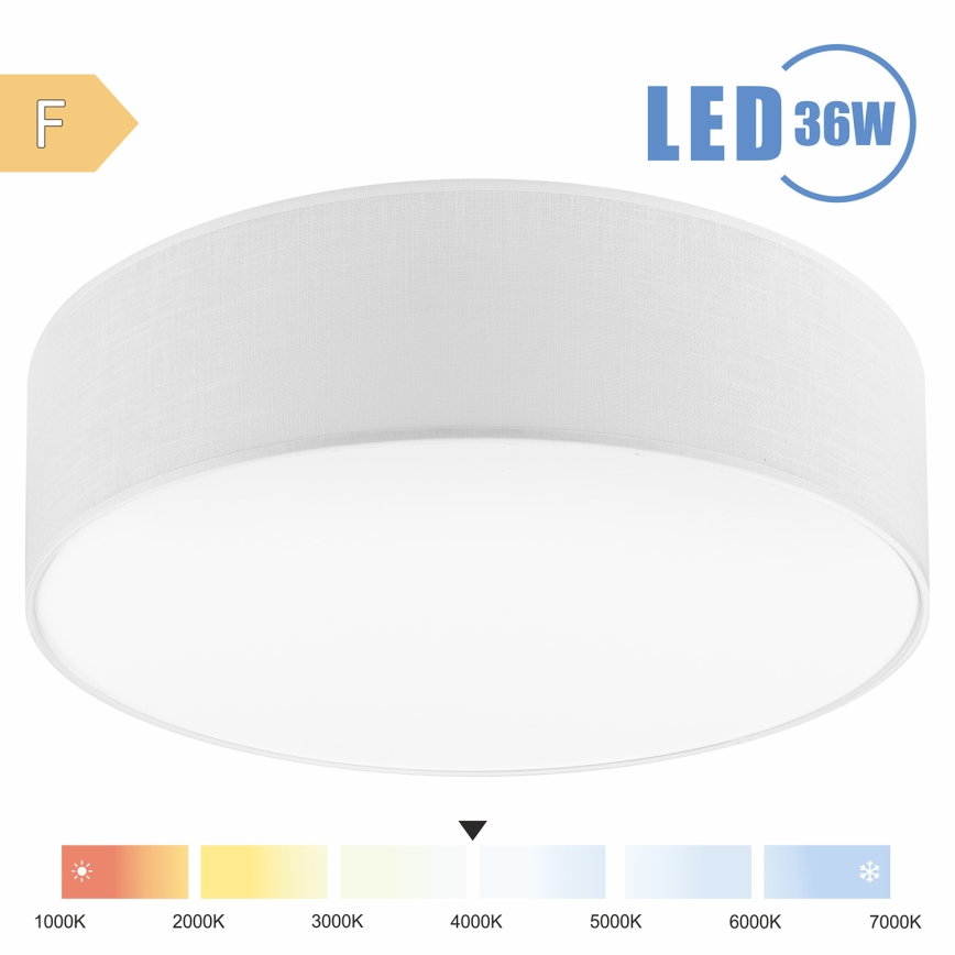 Brilagi - Iluminação de teto LED SIRIJA LED/36W/230V diâmetro 45 cm branco