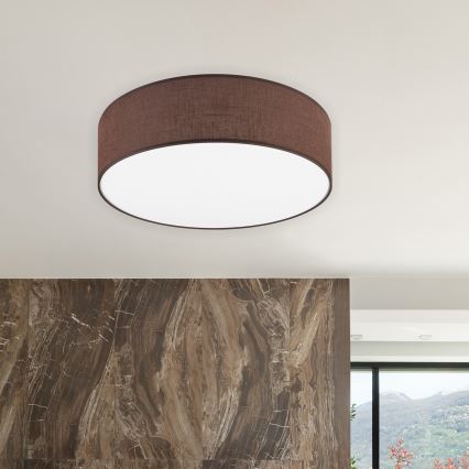 Brilagi - Iluminação de teto LED SIRIJA LED/36W/230V diâmetro 45 cm castanho