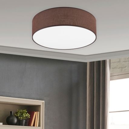 Brilagi - Iluminação de teto LED SIRIJA LED/36W/230V diâmetro 45 cm castanho