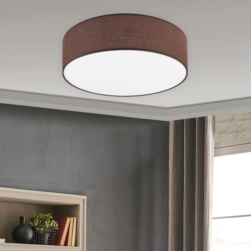 Brilagi - Iluminação de teto LED SIRIJA LED/36W/230V diâmetro 45 cm castanho