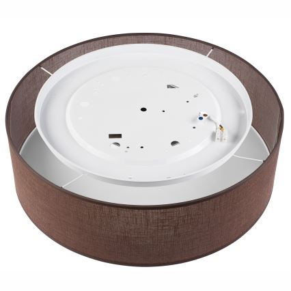 Brilagi - Iluminação de teto LED SIRIJA LED/36W/230V diâmetro 45 cm castanho