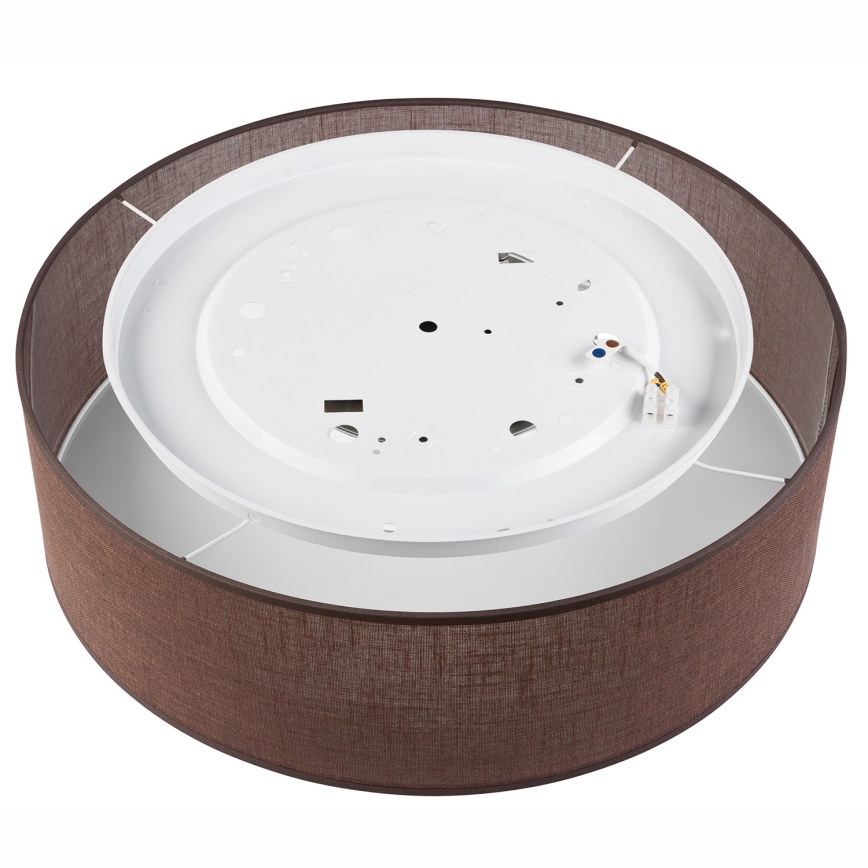 Brilagi - Iluminação de teto LED SIRIJA LED/36W/230V diâmetro 45 cm castanho