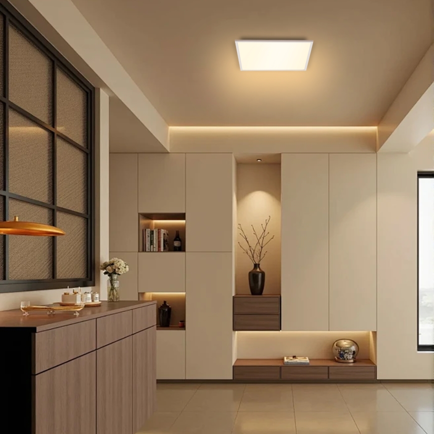 Brilagi - Iluminação de teto LED SLIMFRAME LED/25W/230V 30x30 cm branco