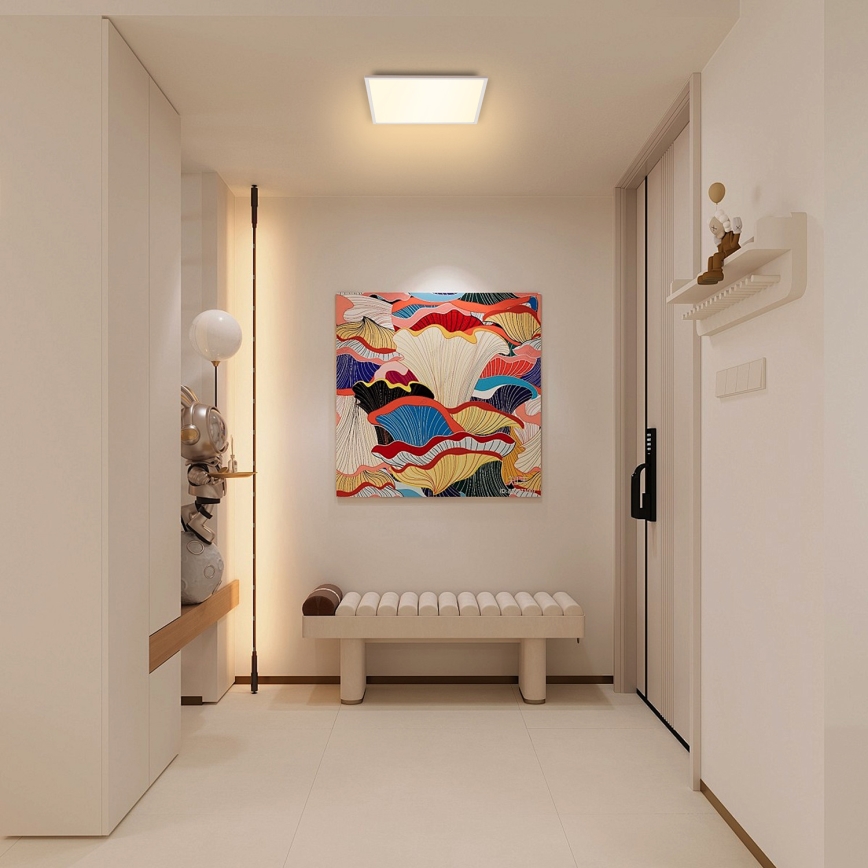Brilagi - Iluminação de teto LED SLIMFRAME LED/25W/230V 30x30 cm branco