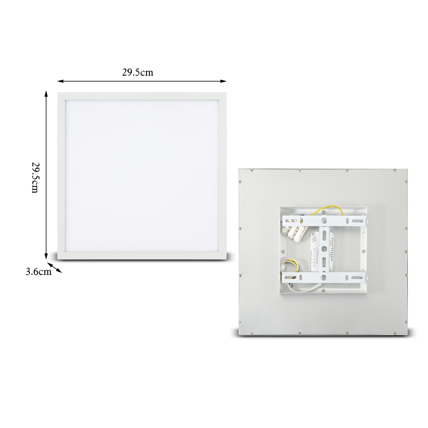 Brilagi - Iluminação de teto LED SLIMFRAME LED/25W/230V 30x30 cm branco