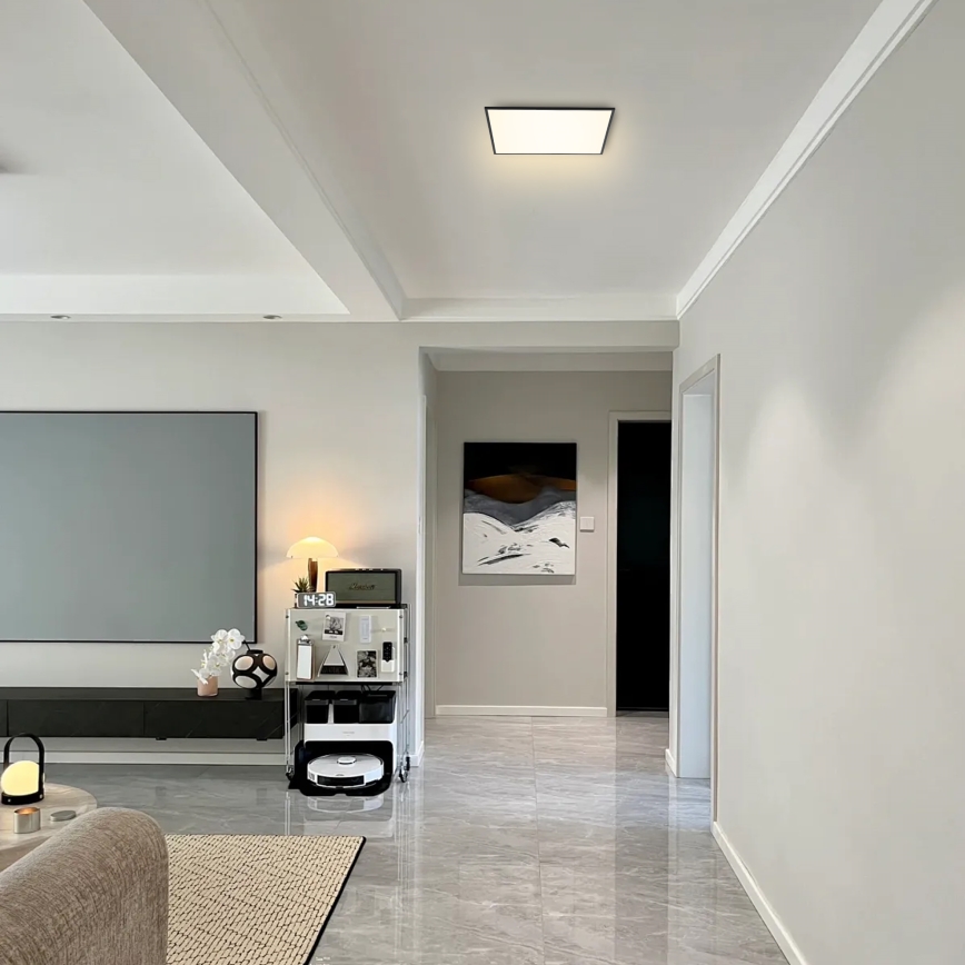 Brilagi - Iluminação de teto LED SLIMFRAME LED/36W/230V 45x45 cm preto