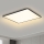 Brilagi - Iluminação de teto LED SLIMFRAME LED/58W/230V 60x60 cm preto