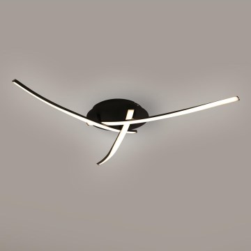 Brilagi - Iluminação de teto LED STRIPES LED/24W/230V preto