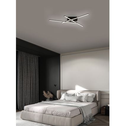 Brilagi - Iluminação de teto LED STRIPES LED/30W/230V preto