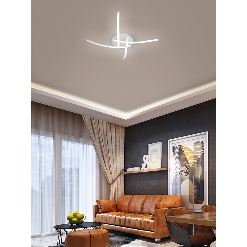 Brilagi - Iluminação de teto LED STRIPES LED/32W/230V branco
