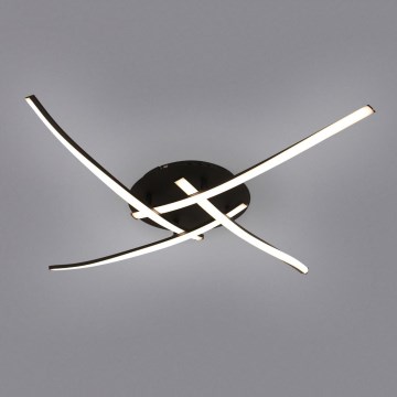 Brilagi - Iluminação de teto LED STRIPES LED/32W/230V preto