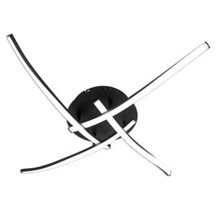 Brilagi - Iluminação de teto LED STRIPES LED/32W/230V preto