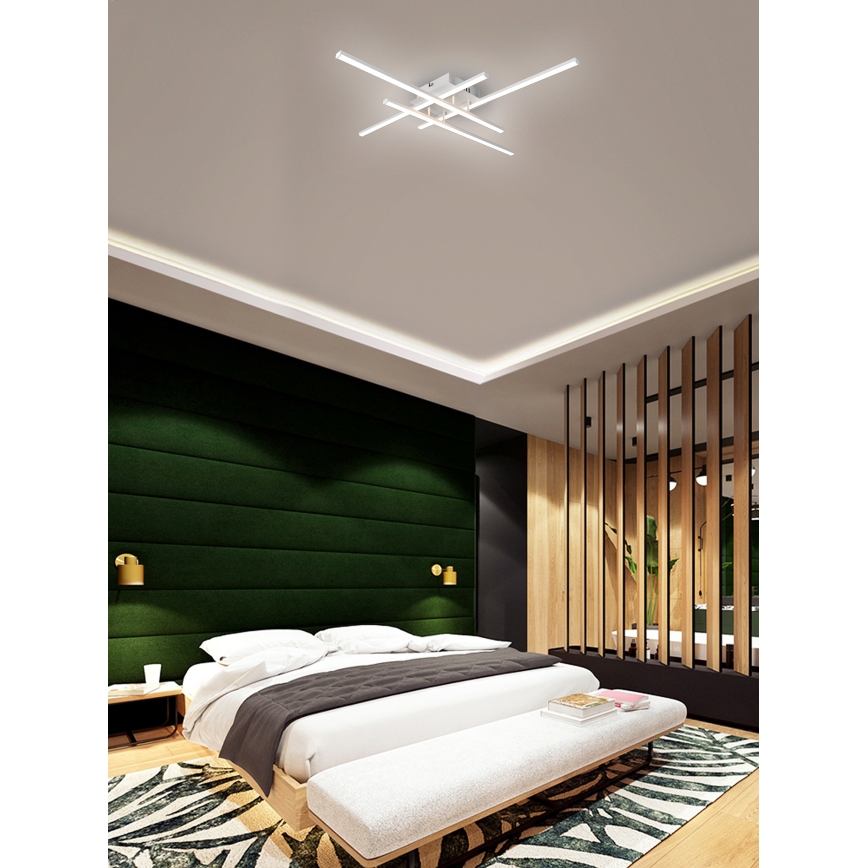 Brilagi - Iluminação de teto LED STRIPES LED/37W/230V branco