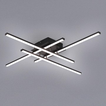 Brilagi - Iluminação de teto LED STRIPES LED/37W/230V preto
