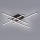 Brilagi - Iluminação de teto LED STRIPES LED/37W/230V preto
