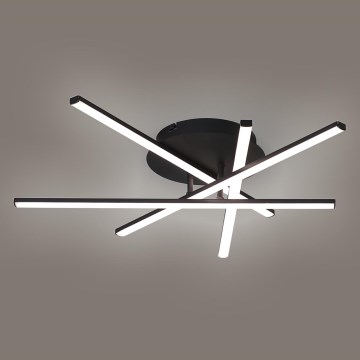 Brilagi - Iluminação de teto LED STRIPES LED/40W/230V preto