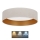Brilagi - Iluminação de teto LED VELVET LED/12W/230V d. 30 cm 3000K/4000K/6400K cremoso/dourado