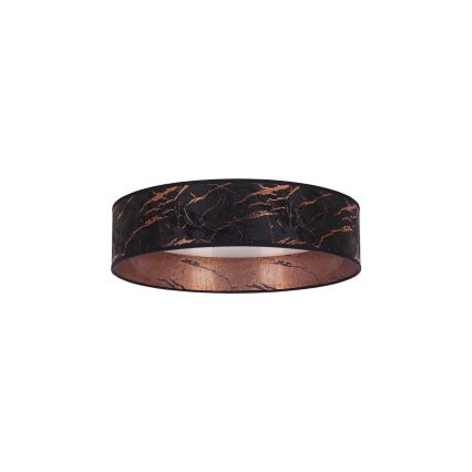Brilagi - Iluminação de teto LED VELVET LED/12W/230V d. 30 cm 3000K/4000K/6400K preto/cobre