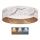 Brilagi - Iluminação de teto LED VELVET LED/24W/230V d. 40 cm 3000/4000/6400K branca/dourada