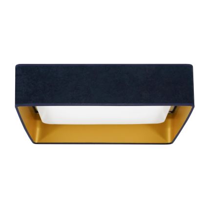 Brilagi - Iluminação de teto LED VELVET SQUARE LED/24W/230V azul escuro