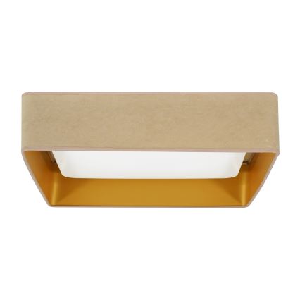 Brilagi - Iluminação de teto LED VELVET SQUARE LED/24W/230V bege