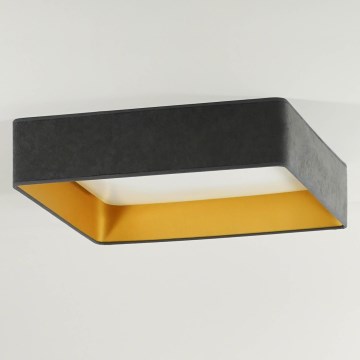 Brilagi - Iluminação de teto LED VELVET SQUARE LED/24W/230V cinzento