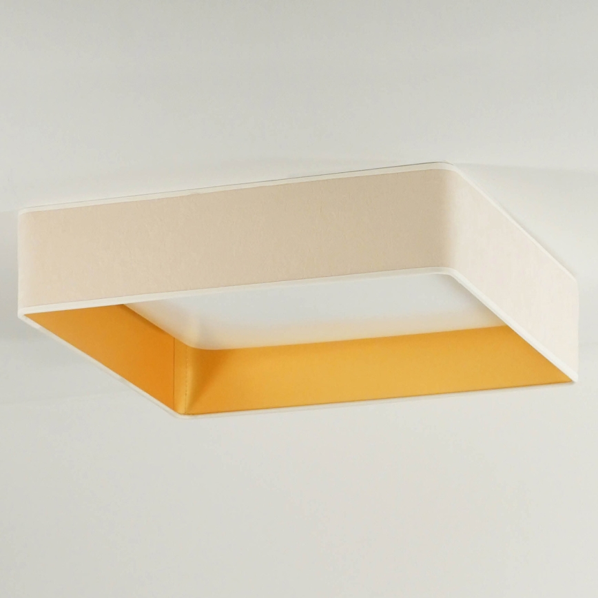 Brilagi - Iluminação de teto LED VELVET SQUARE LED/24W/230V creme