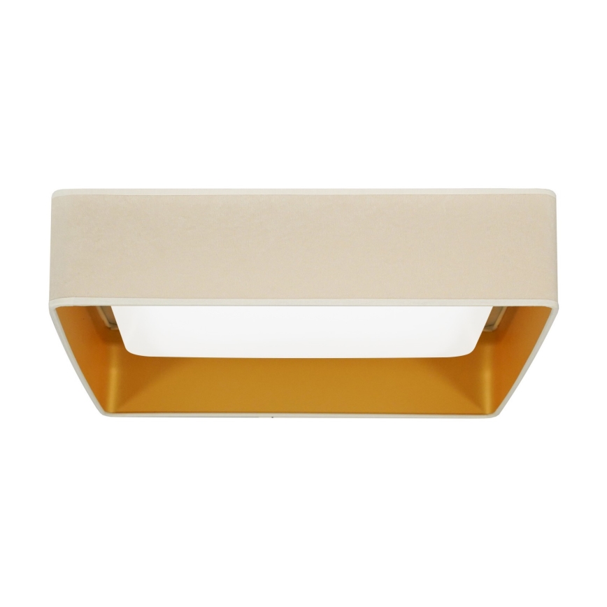 Brilagi - Iluminação de teto LED VELVET SQUARE LED/24W/230V creme