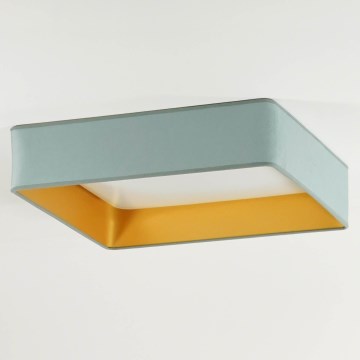 Brilagi - Iluminação de teto LED VELVET SQUARE LED/24W/230V menta