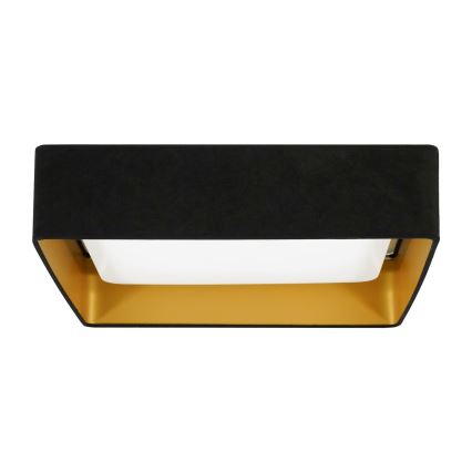 Brilagi - Iluminação de teto LED VELVET SQUARE LED/24W/230V preto