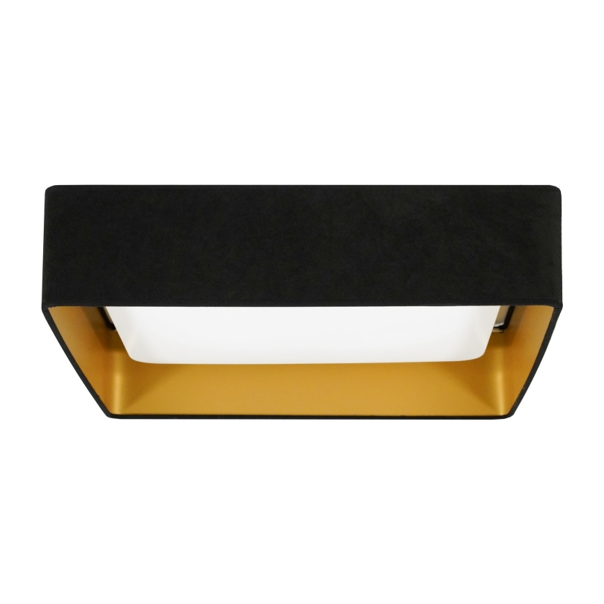 Brilagi - Iluminação de teto LED VELVET SQUARE LED/24W/230V preto