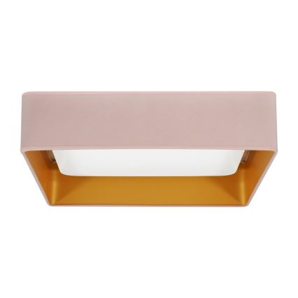 Brilagi - Iluminação de teto LED VELVET SQUARE LED/24W/230V rosa