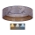 Brilagi - Iluminação de teto LED VELVET STAR LED/24W/230V d. 40 cm 3000K/4000K/6400K cinzento/dourado