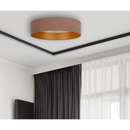 Brilagi - Iluminação de teto LED VELVET STAR LED/24W/230V d. 40 cm 3000K/4000K/6400K bege/dourado