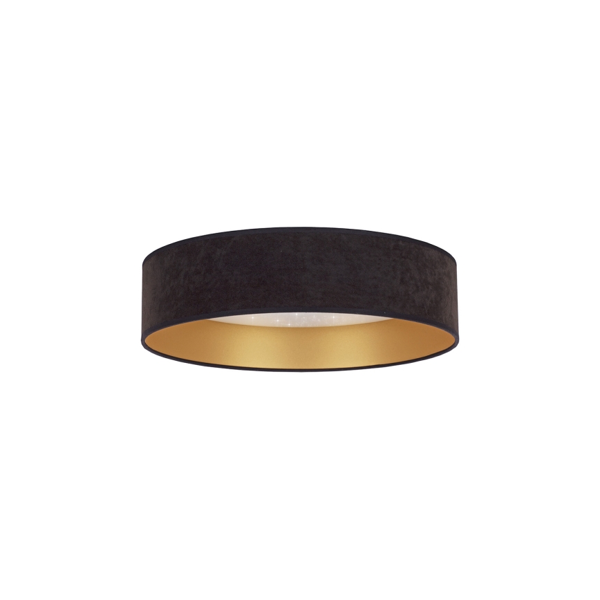 Brilagi - Iluminação de teto LED VELVET STAR LED/24W/230V d. 40 cm 3000K/4000K/6400K preto/dourado