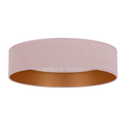 Brilagi - Iluminação de teto LED VELVET STAR LED/24W/230V d. 40 cm 3000K/4000K/6400K rosa/dourado
