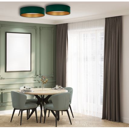 Brilagi - Iluminação de teto LED VELVET STAR LED/24W/230V d. 40 cm 3000K/4000K/6400K verde/dourado