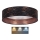 Brilagi - Iluminação de teto LED VELVET STAR LED/36W/230V d. 55 cm 3000K/4000K/6400K preto/cobre