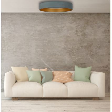 Brilagi - Iluminação de teto LED VELVET STAR LED/36W/230V d. 55 cm 3000K/4000K/6400K menta/dourado