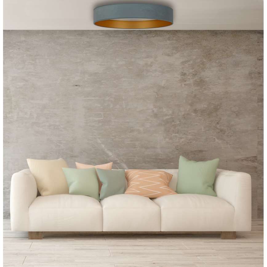 Brilagi - Iluminação de teto LED VELVET STAR LED/36W/230V d. 55 cm 3000K/4000K/6400K menta/dourado