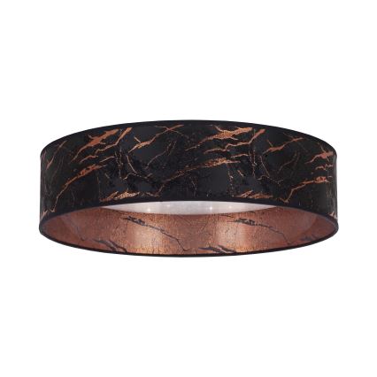 Brilagi - Iluminação de teto LED VELVET STAR LED/36W/230V d. 55 cm 3000K/4000K/6400K preto/cobre