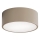 Brilagi - Iluminação de teto para casa de banho CLARE 1xE27/24W/230V diâmetro 20 cm IP54 bege
