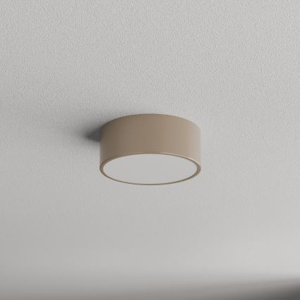 Brilagi - Iluminação de teto para casa de banho CLARE 1xE27/24W/230V diâmetro 20 cm IP54 bege
