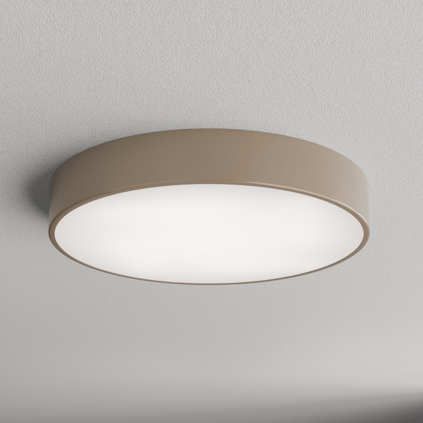 Brilagi - Iluminação de teto para casa de banho CLARE 4xE27/24W/230V diâmetro 50 cm IP54 bege