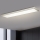 Brilagi - Iluminação de teto para casa de banho LED com regulação FRAME SMART LED/50W/230V 120x30 cm 3000-6000K IP44 prateado + comando