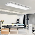 Brilagi - Iluminação de teto para casa de banho LED com regulação FRAME SMART LED/50W/230V 30x120 cm 3000-6000K IP44 branco + comando