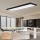 Brilagi - Iluminação de teto para casa de banho LED com regulação FRAME SMART LED/50W/230V 30x120 cm 3000-6000K IP44 preto + comando