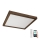 Brilagi - Iluminação de teto para casa de banho LED com regulação WOODY FRAME LED/50W/230V carvalho 60x60 cm 3000-6000K IP44 + comando